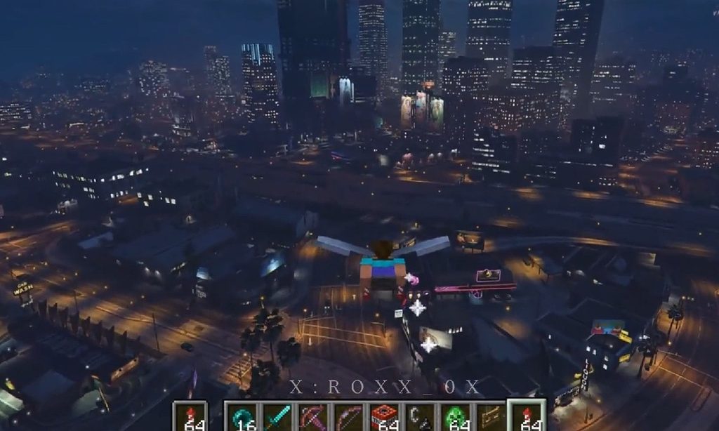 Steve en GTA V: el modding detrás del viral de Minecraft